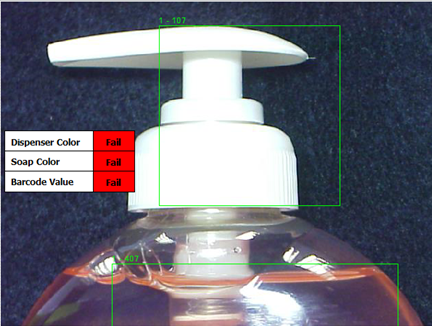 Camera phát hiện lỗi đống chai